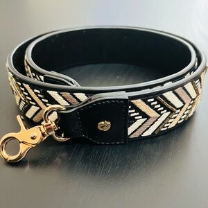 Spartina 449 Embroidered Purse Strap Replacement Boho Gold Hardware